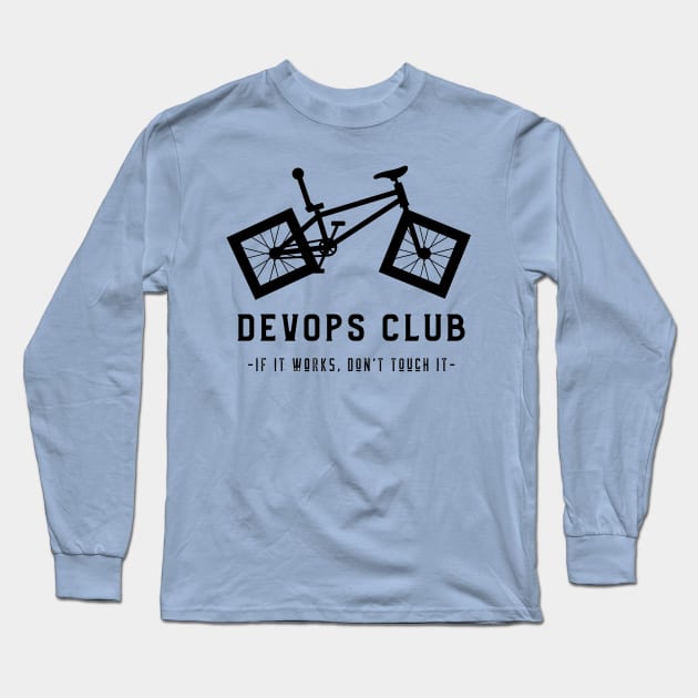 Devops club Long Sleeve T-Shirt by SashaShuba